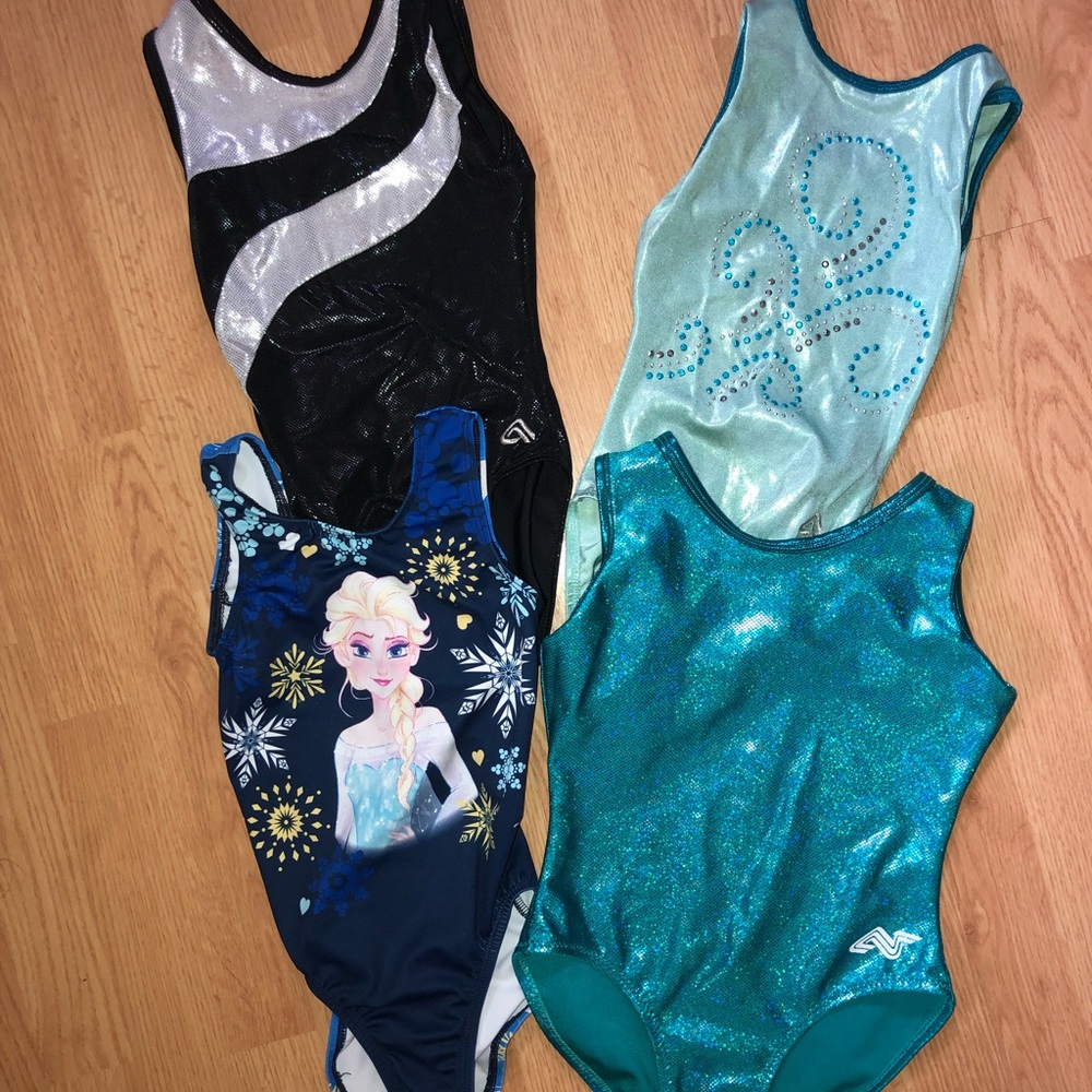 Like new children gymnastics leotards.